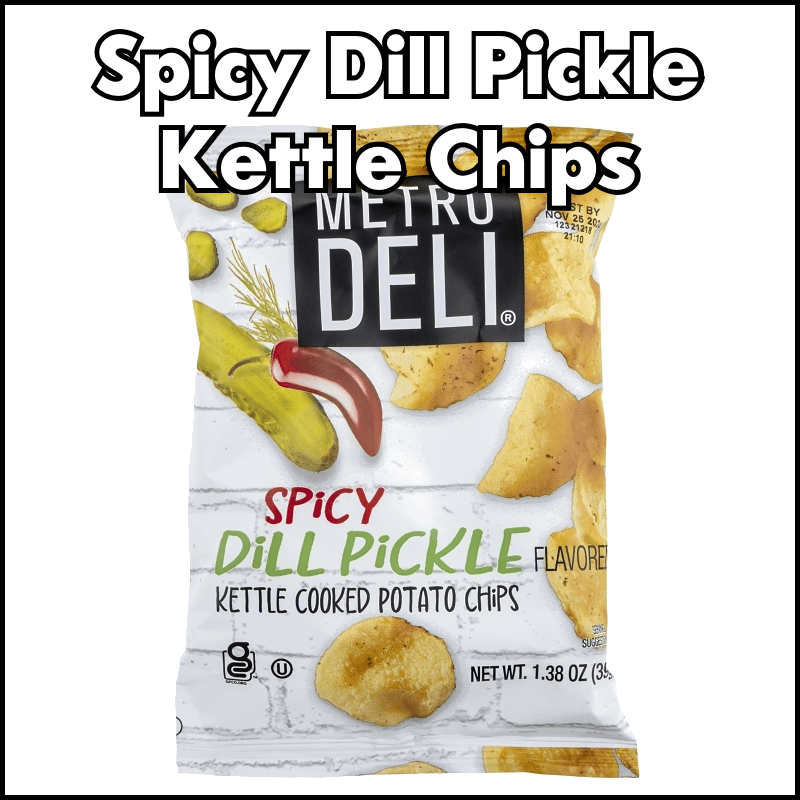 Spicy Dill Pickle Kettle Potato Chips