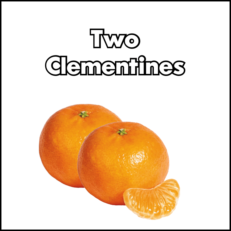 Two Clementines