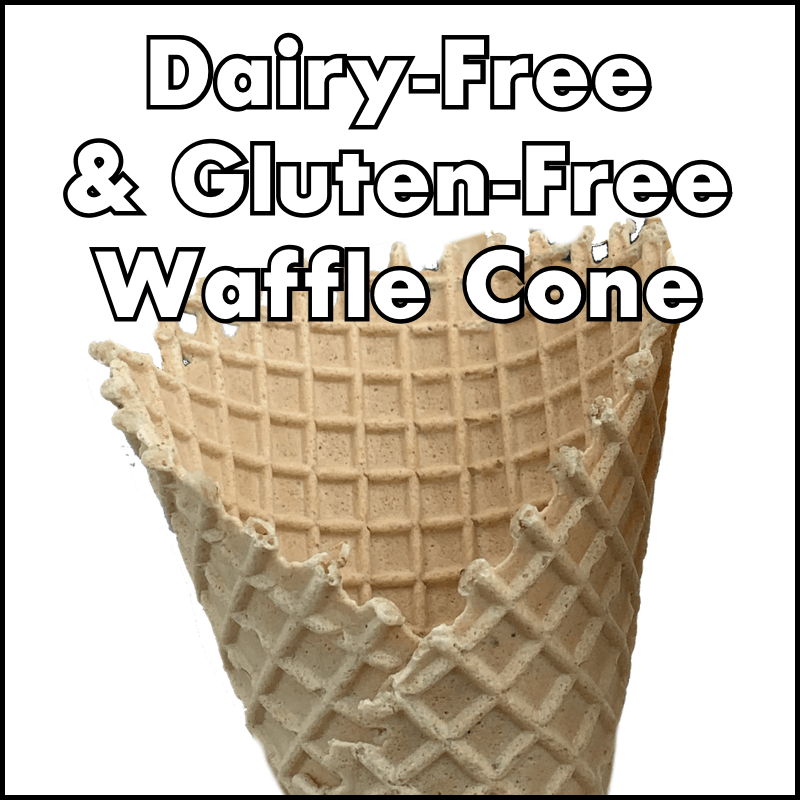 Dairy-Free and Gluten-Free Waffle Cone
