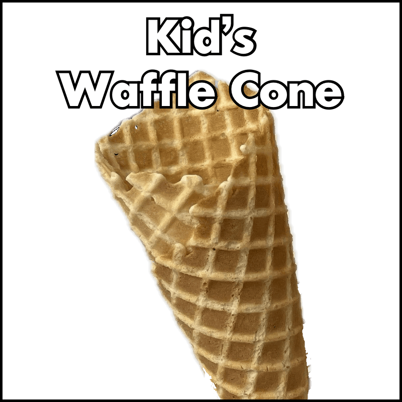 Kid's Waffle Cone