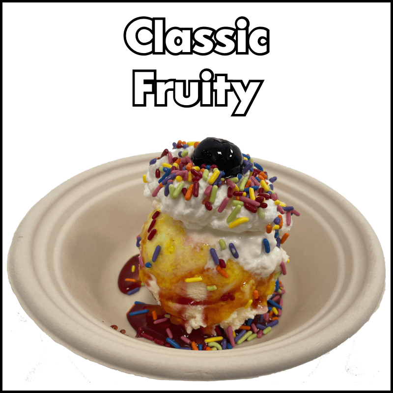 Classic Fruity Sundae
