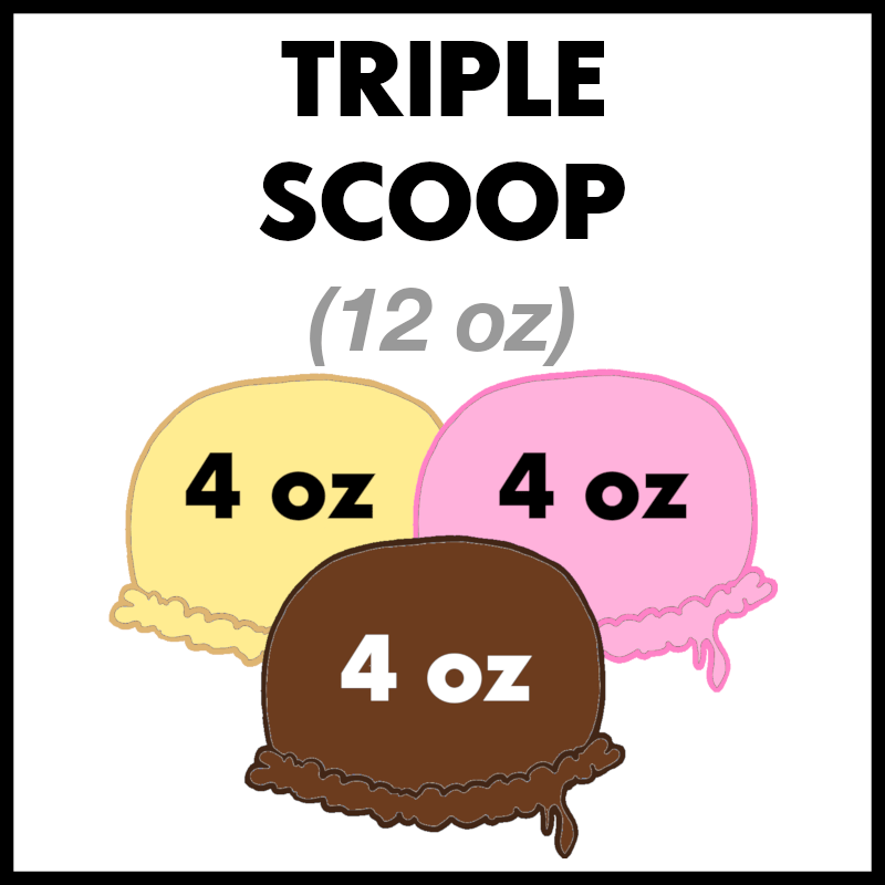 Triple Scoop Ice Cream